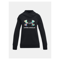 Mikina Under Armour Rival Logo Hoodie - černá