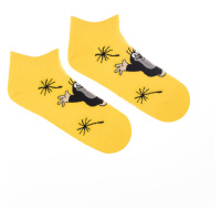 Kotníkové ponožky Krtek žlutý Fusakle