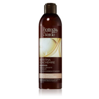 Bottega Verde Keratin & Cashmere vyživující šampon pro slabé, namáhané vlasy 250 ml