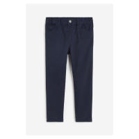 H & M - Kalhoty Relaxed Tapered Fit - modrá