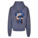 Mister Tee / Le Papillon Heavy Oversize Hoody vintageblue