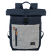 Travelite Basics Roll-up Backpack Navy/Grey