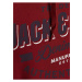 Červená mikina s kapucí Jack & Jones Logo