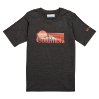 Columbia Mount Echo Short Sleeve Graphic Shirt Šedá