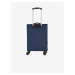 Tmavě modrý cestovní kufr Travelite Cabin 4w S