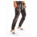 Buďchlap Trendové tmavě-šedé džíny