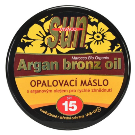 Opalovací máslo s arganovým olejem SPF 15 200 ml