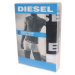 Pánské černé a bílé boxerky Diesel - set 2 ks