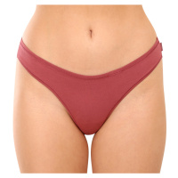 Dámská tanga Calvin Klein růžové (QD3954E-VLL)