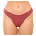 Dámská tanga Calvin Klein růžové (QD3954E-VLL)