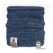 Pletený nákrčník Dráče - Colors 32, modrá melír Barva: Modrá