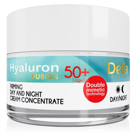 Delia Cosmetics Hyaluron Fusion 50+ zpevňující protivráskový krém 50 ml