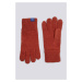 RUKAVICE GANT D2. RIB KNIT GLOVES červená