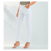 Blancheporte Strečové kalhoty bílá