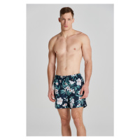 PLAVKY GANT OLEANDER PRINT SWIM SHORTS modrá