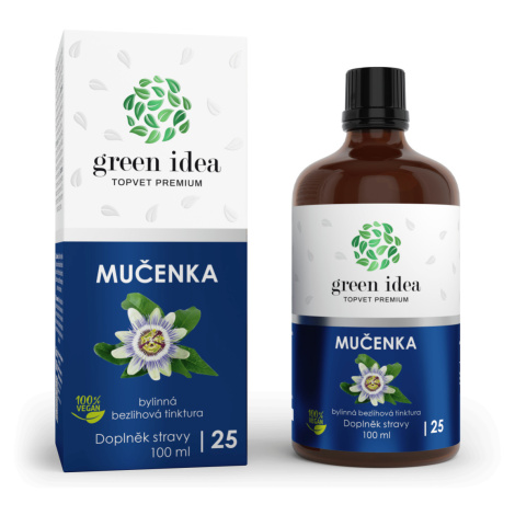 GREEN IDEA Mučenka - bezlihová tinktura 100 ml