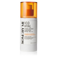 Some By Mi V10 Hyal Hydra Capsule Sunscreen ochranný krém pro citlivou a intolerantní pleť SPF 5