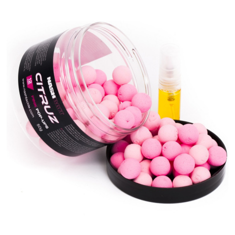 Nash plovoucí boilies citruz pop ups pink + 3 ml spray-12 mm