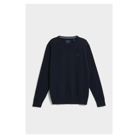 SVETR GANT D1. CASHMERE C-NECK modrá