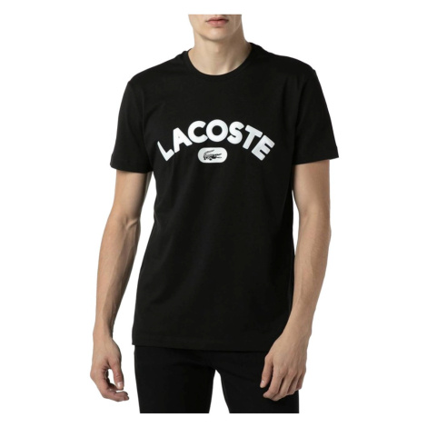 Černé pánské tričko Lacoste - Pánské
