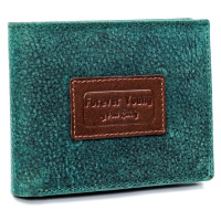 Krásná, barevná pánská peněženka z přírodní kůže