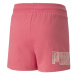 Puma POWER SUMMER HIGH-WAIST SHORTS Dívčí kraťasy, růžová, velikost