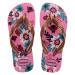 Havaianas dívčí květinové žabky 4000052 Pink Lemonade