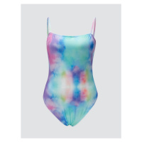 LC Waikiki Women's U-Neck Tie-Dye Strapless Swimwear