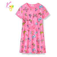 Dívčí šaty - KUGO HS9276, sytě růžová Barva: Růžová