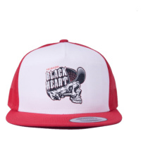 Kšiltovka BLACK HEART Speedy Red Trucker červeno-bílá