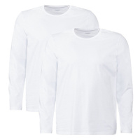 LIVERGY® Pánské triko s dlouhými rukávy XXL, 2 ku (bílá)