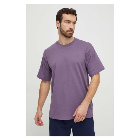 Bavlněné tričko adidas Originals fialová barva, IP2772