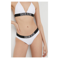 Plavkové kalhotky Calvin Klein bílá barva, KW0KW01859