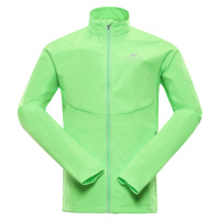 Alpine Pro Mult Pánská softshellová bunda MJCA595 neon green gecko