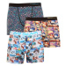 3PACK pánské boxerky 69SLAM fit mix (PACMRT-PO)