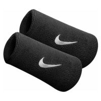 Nike SWOOSH SWOOSH DOUBLEWIDE WRISTBAND - Potítko, černá, velikost