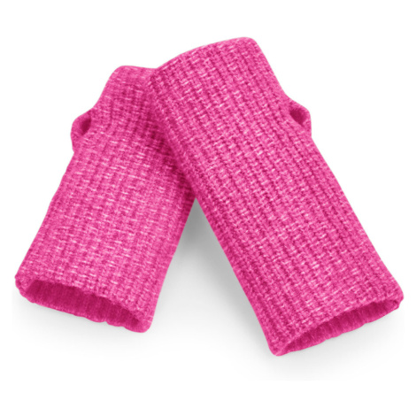 Beechfield Bezprstové zimní rukavice B397R Bright Pink