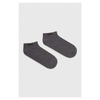 Ponožky BOSS 2-pack pánské, šedá barva, 50467730