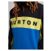 Pánská mikina Burton owball Quarter-Zip Fleece True černá/apis modrá