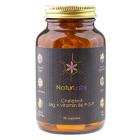 NaturLabs Hořčík Chelátový + Vitamin B6 90 kapslí