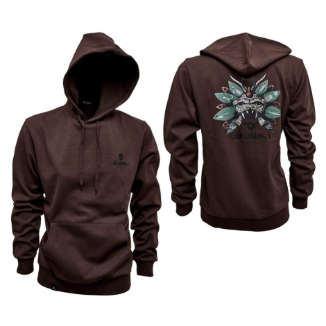 Gunki Mikina Chief Brown Hoody
