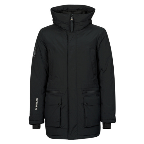 Superdry CITY PADDED PARKA JACKET Černá