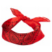 Satin Bandana 2-Pack - black/red