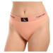 Dámská tanga Calvin Klein růžová (QF7248E-LN3)