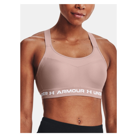 Podprsenka Under Armour Armour High Crossback Bra - růžová