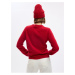 Červený dámský basic svetr GAP