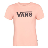 Vans WM DROP V SS CREW-B Dámské tričko, růžová, velikost