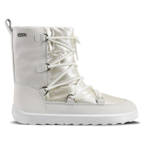 Zimní barefoot boty Be Lenka Snowfox Woman - Pearl White