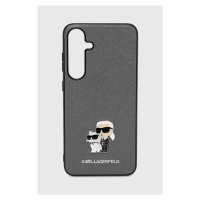 Obal na telefon Samsung Galaxy Karl Lagerfeld S24 + S926 šedá barva, KLHCS24MPSAKCMPG