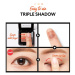 MISSHA Oční stíny Triple Shadow - No. 16 Rose Fondue